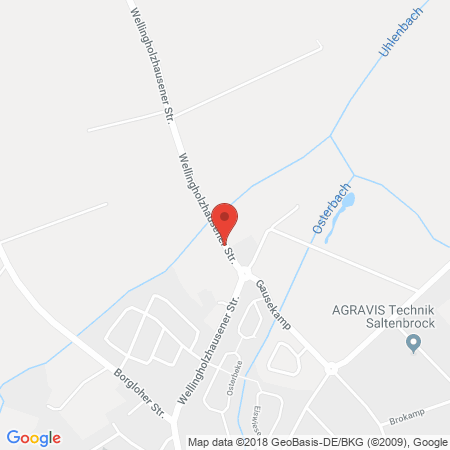 Standort der Autogas Tankstelle: Tank-Center Albers in 49326, Melle-Wellingholzhausen