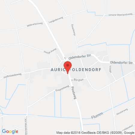 Standort der Autogas Tankstelle: Klaus Weeken Freie Tankstelle in 26629, Großfehn
