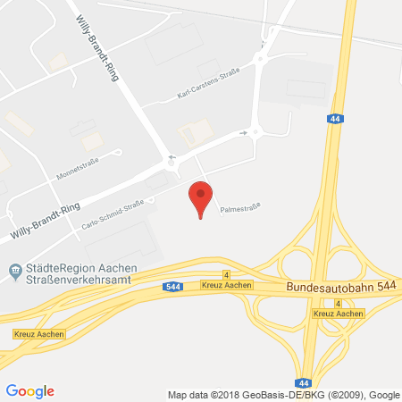 Position der Autogas-Tankstelle: Reifen Bachström GmbH in 52146, Würselen