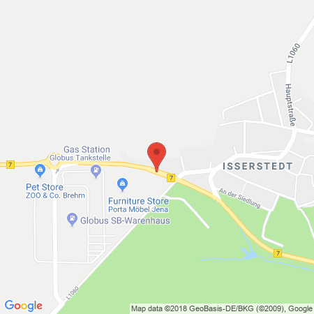 Standort der Autogas Tankstelle: KFZ HANDEL & SERVICE in 07751, Jena-Issersted
