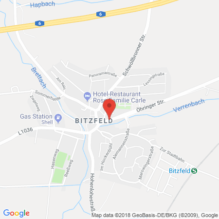 Standort der Autogas Tankstelle: EDI TANKPUNKT WAGNER in 74626, Bretzfeld-Bitzfeld
