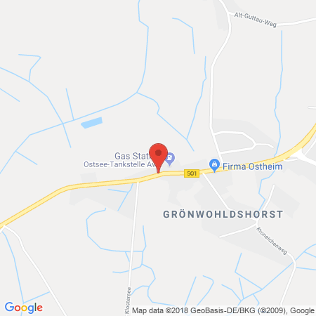 Standort der Autogas Tankstelle: ARAL Tankstelle in 23743, Grömitz - Grönwohldshorst