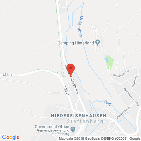 Standort der Autogas Tankstelle: Klein Brennstoffe e. K. in 35239, Steffenberg, OT Niedereisenhausen