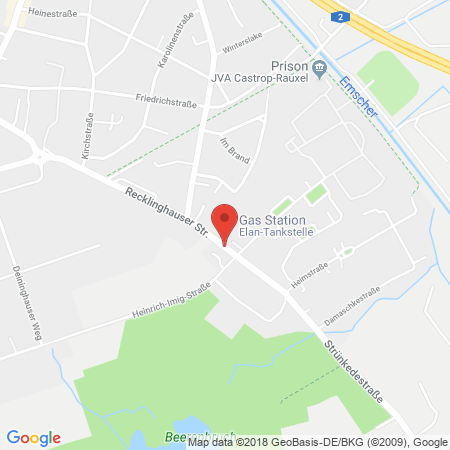 Standort der Autogas Tankstelle: Tankstelle Roland u. Martin Laub GbR in 44581, Castrop-Rauxel