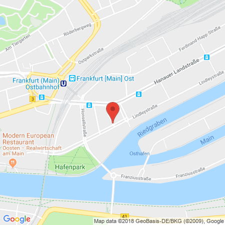Standort der Autogas Tankstelle: Rainer Häusler GmbH in 60314, Frankfurt