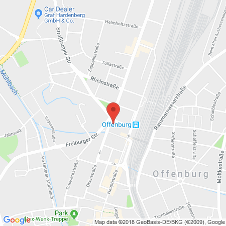 Standort der Autogas Tankstelle: Esso Station Gerhard Peckmann in 77652, Offenburg