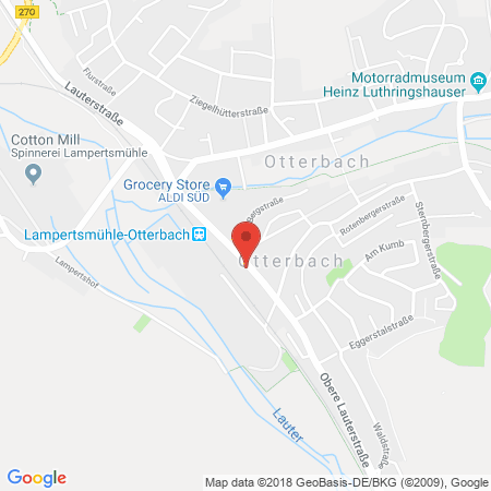 Standort der Autogas Tankstelle: ARAL-Tankstelle in 67731, Otterbach