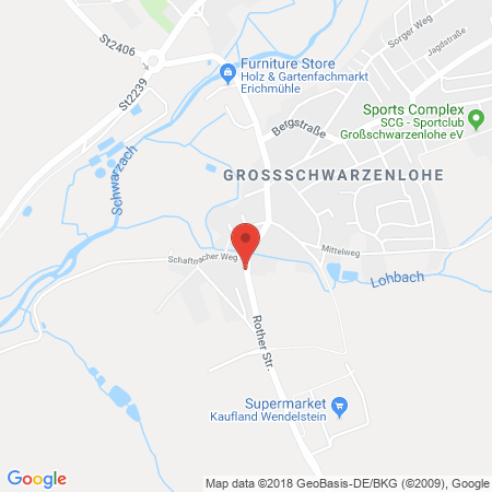 Standort der Autogas Tankstelle: Kaufland SB Tankstelle in 90530, Wendelstein, OT Großschwarzenlohe