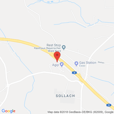 Standort der Autogas Tankstelle: BAB-Tankstelle Bayerischer Wald Süd (Shell) in 94336, Hunderdorf