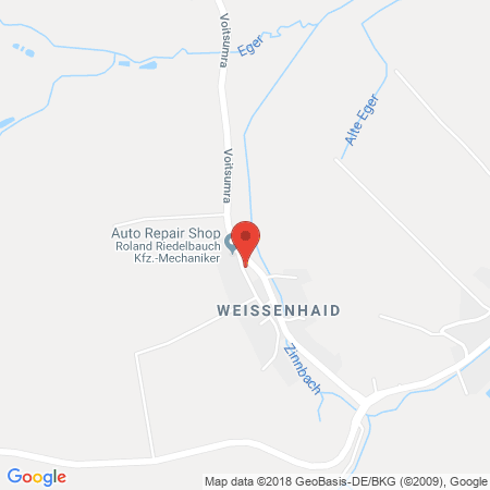 Standort der Autogas Tankstelle: Die Freie Kfz-Werkstatt Roland Riedelbauch in 95163, Weißenstadt