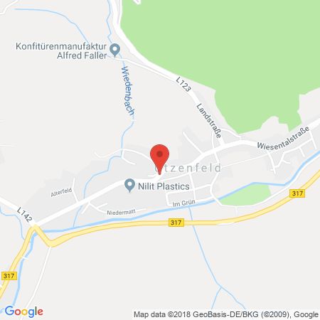 Standort der Autogas Tankstelle: Autohaus Butz GmbH in 79694, Utzenfeld