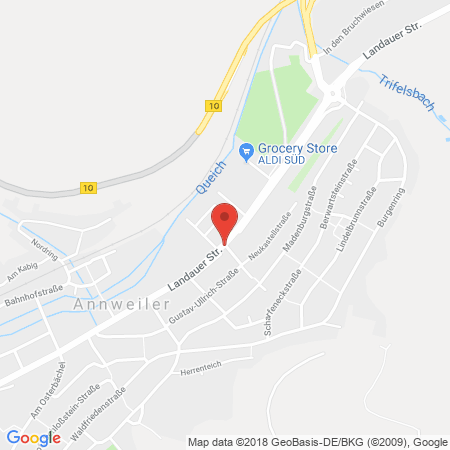 Position der Autogas-Tankstelle: Auto-Richter GmbH in 76855, Annweiler