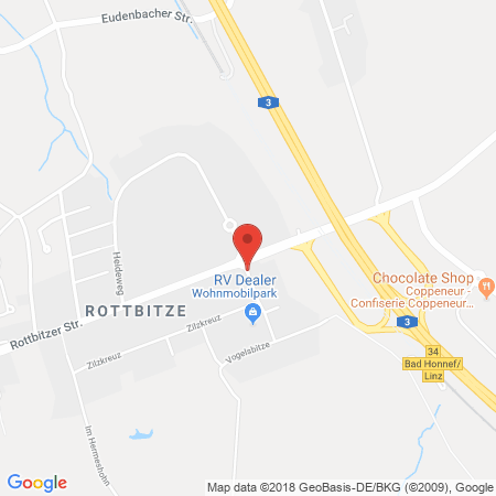 Standort der Autogas Tankstelle: Vorteiltankstelle in 53604, Bad Honnef