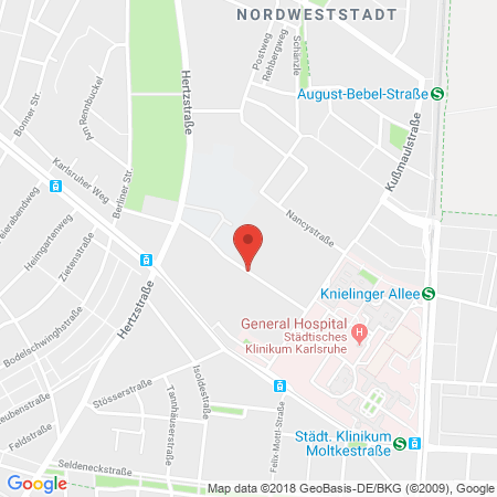 Standort der Autogas Tankstelle: Karrer & Barth und Partner GmbH in 76187, Karlsruhe