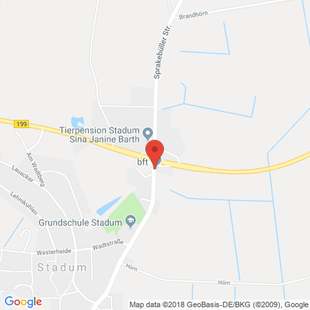 Standort der Autogas Tankstelle: HEM Tankstelle Ernst Nico Thomas Thomsen GbR in 25917, Stadum
