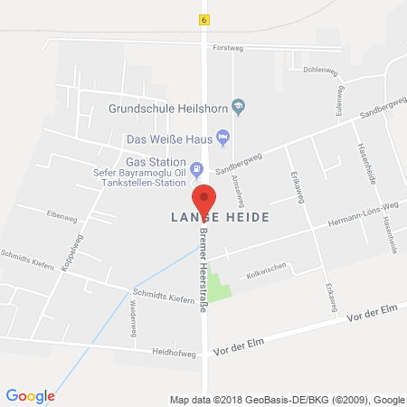 Standort der Autogas Tankstelle: OIL Tankstelle Osterholz-Scharmbeck in 27711, Osterholz-Scharmbeck
