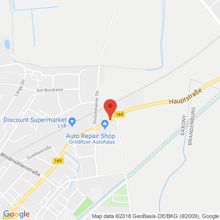 Standort der Autogas Tankstelle: SPRINT Tankstelle in 01609, Gröditz