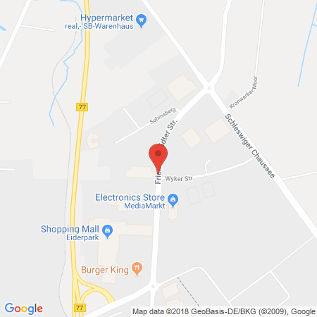 Position der Autogas-Tankstelle: Reifen-Meyenburg GmbH in 24768, Rendsburg