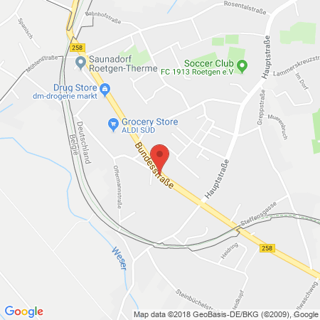 Position der Autogas-Tankstelle: BFT-Tankstelle in 52159, Roetgen