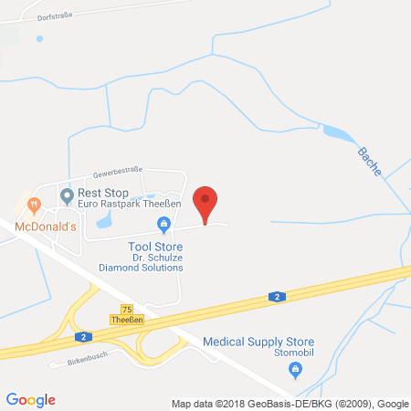 Position der Autogas-Tankstelle: Shell Station in 39291, Theeßen