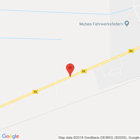 Standort der Autogas Tankstelle: AVIA Tankstelle HISTA GmbH in 99631, Weißensee