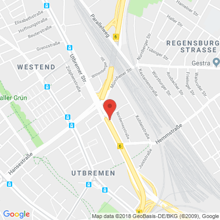 Standort der Autogas Tankstelle: SB-Tankstelle Z. Tüter in 28217, Bremen