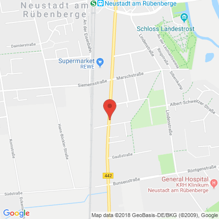 Position der Autogas-Tankstelle: OIL-Station in 31535, Neustadt am Rübenberge