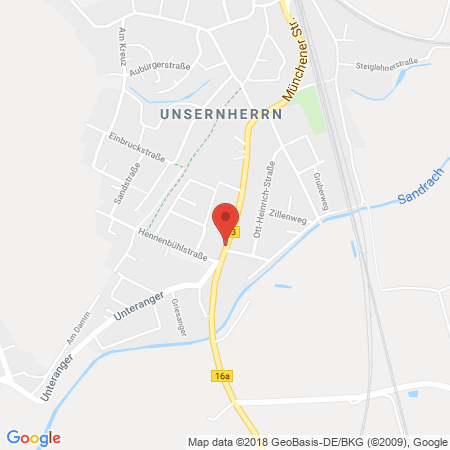 Position der Autogas-Tankstelle: Agip Service Station in 85051, Ingolstadt