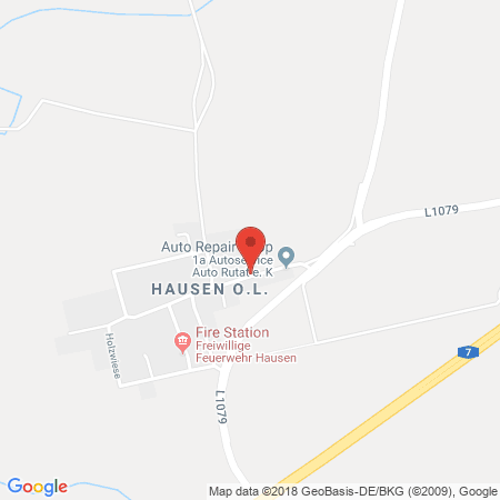 Position der Autogas-Tankstelle: Rutat Kfz Werkstatt KG in 89542, Herbrechtingen-Hausen
