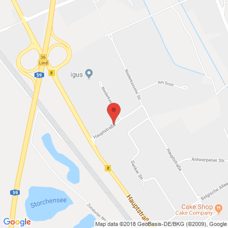 Standort der Autogas Tankstelle: EKTRA GmbH in 51147, Köln
