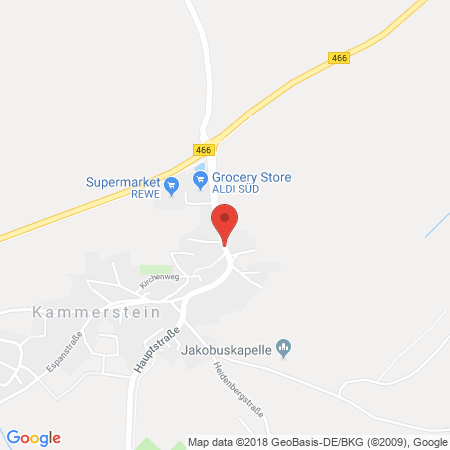 Standort der Autogas Tankstelle: AVIA-Tankstelle in 91126, Kammerstein