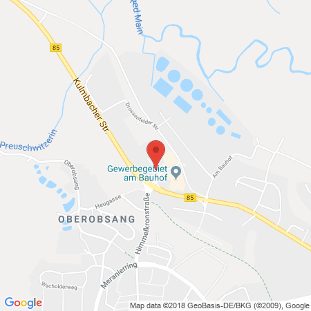 Standort der Autogas Tankstelle: Auto-Hensel in 95445, Bayreuth