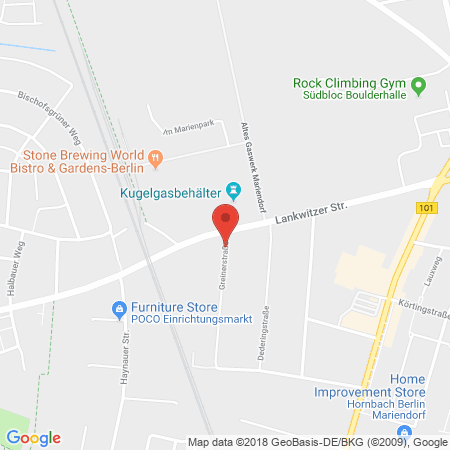 Standort der Autogas Tankstelle:  LPG comp. Flüssiggas Handel in 12107, Berlin-Mariendorf