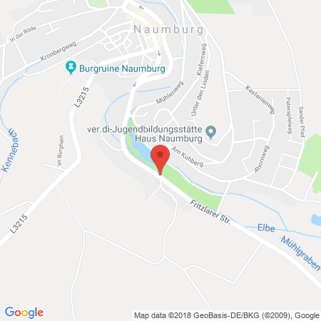 Standort der Autogas Tankstelle: Calpam Station Frank Hofmann in 34311, Naumburg