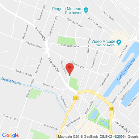 Standort der Autogas Tankstelle: Esso Station Rainer van Bargen in 27472, Cuxhaven
