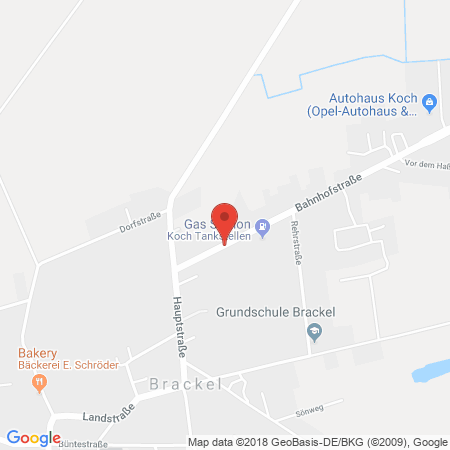Standort der Autogas Tankstelle: Koch-Tankstellen GmbH in 21438, Brackel