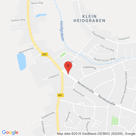 Position der Autogas-Tankstelle: CLASSIC Tankstelle Lühmann Betriebs GmbH in 25436, Uetersen