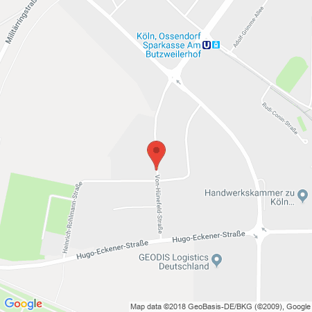Standort der Autogas Tankstelle: Gerhard von Umbscheiden GmbH & Co. KG in 50829, Köln