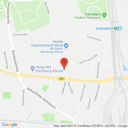 Standort der Autogas Tankstelle: Schröder Gas GmbH & Co. in 22761, Hamburg
