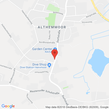 Position der Autogas-Tankstelle: Stader Saatzucht eG in 21745, Hemmoor-Westersode