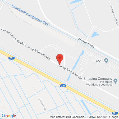 Position der Autogas-Tankstelle: Alternoil GmbH in 28197, Bremen