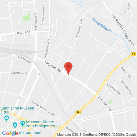 Position der Autogas-Tankstelle: Freie Tankstelle Franke Tank in 02763, Zittau