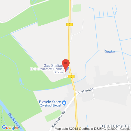 Position der Autogas-Tankstelle: BHG - Tankstelle in 04924, Beutersitz