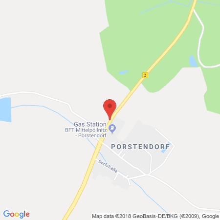 Position der Autogas-Tankstelle: Kappe Tankstellen und Raststätten GmbH in 07819, Porstendorf