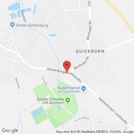 Standort der Autogas Tankstelle: Autohaus Hartmut Hacker e.K. in 21368, Dahlenburg