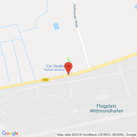 Standort der Autogas Tankstelle: Rohde-Mobile in 26409, Wittmund-Webershausen