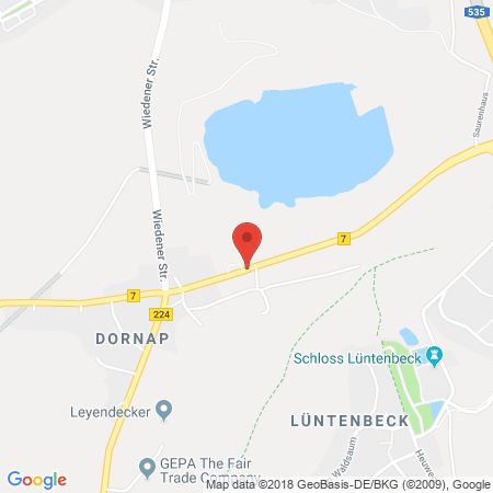 Standort der Autogas Tankstelle: Peter Pfabe in 42327, Wuppertal