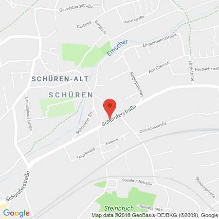 Standort der Autogas Tankstelle: Freie Tankstelle Geck in 44269, Dortmund-Schüren