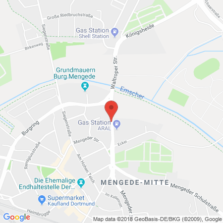 Standort der Autogas Tankstelle: Autoservice Borgmann in 44359, Dortmund-Mengede