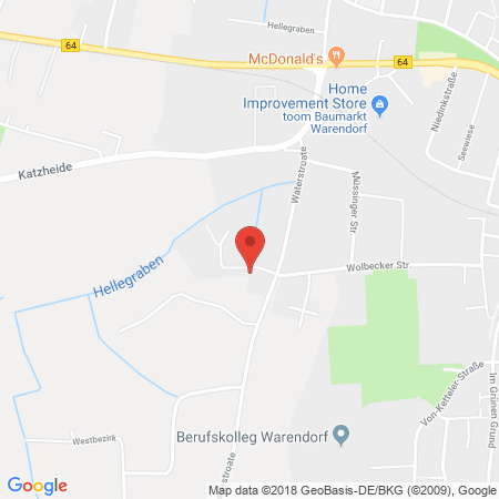 Standort der Autogas Tankstelle: Klargas OHG in 48231, Warendorf